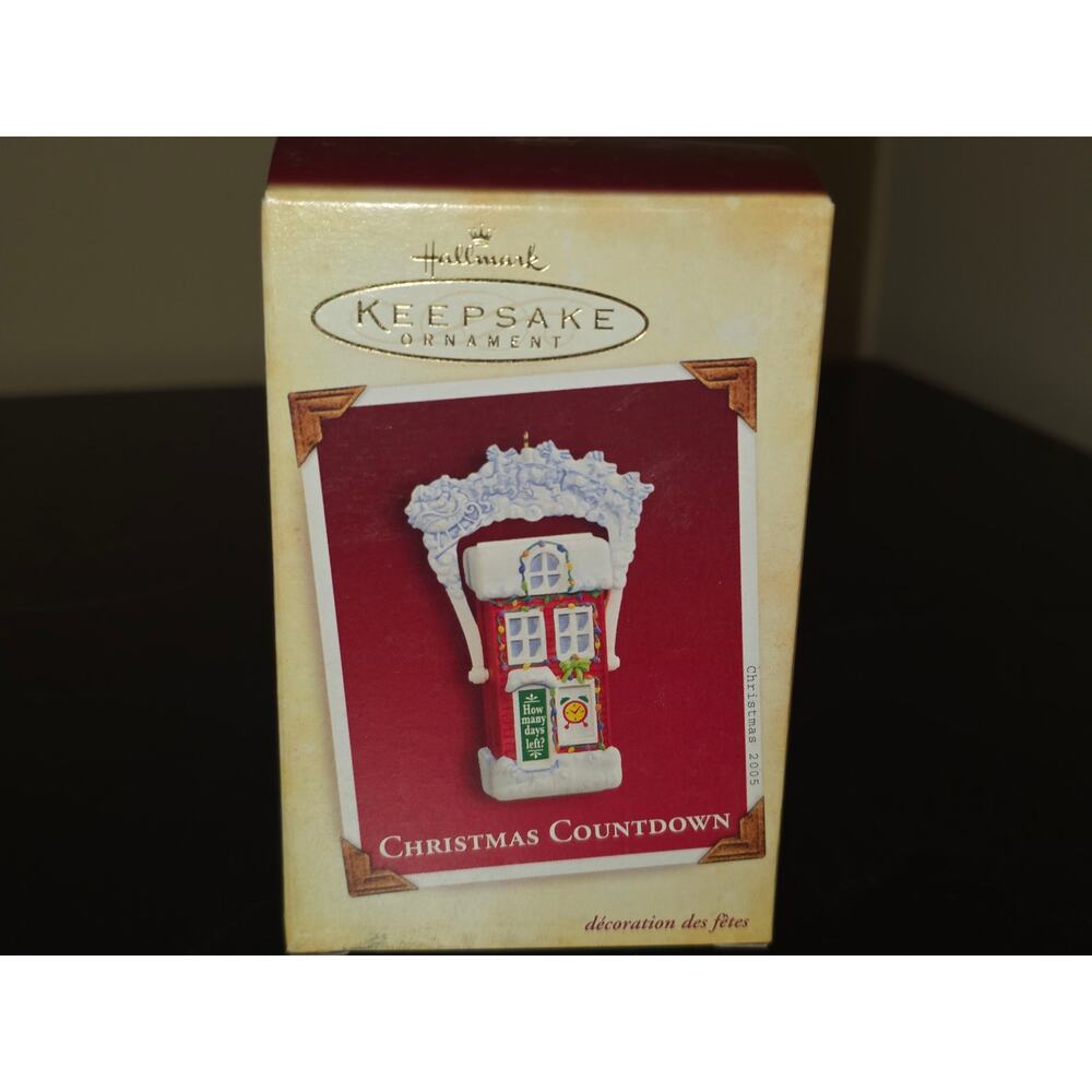 Christmas Countdown Hallmark Keepsake Ornament 2005 NIB‎